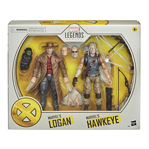 Figurine - Xmen - Hawkeye Et Logan